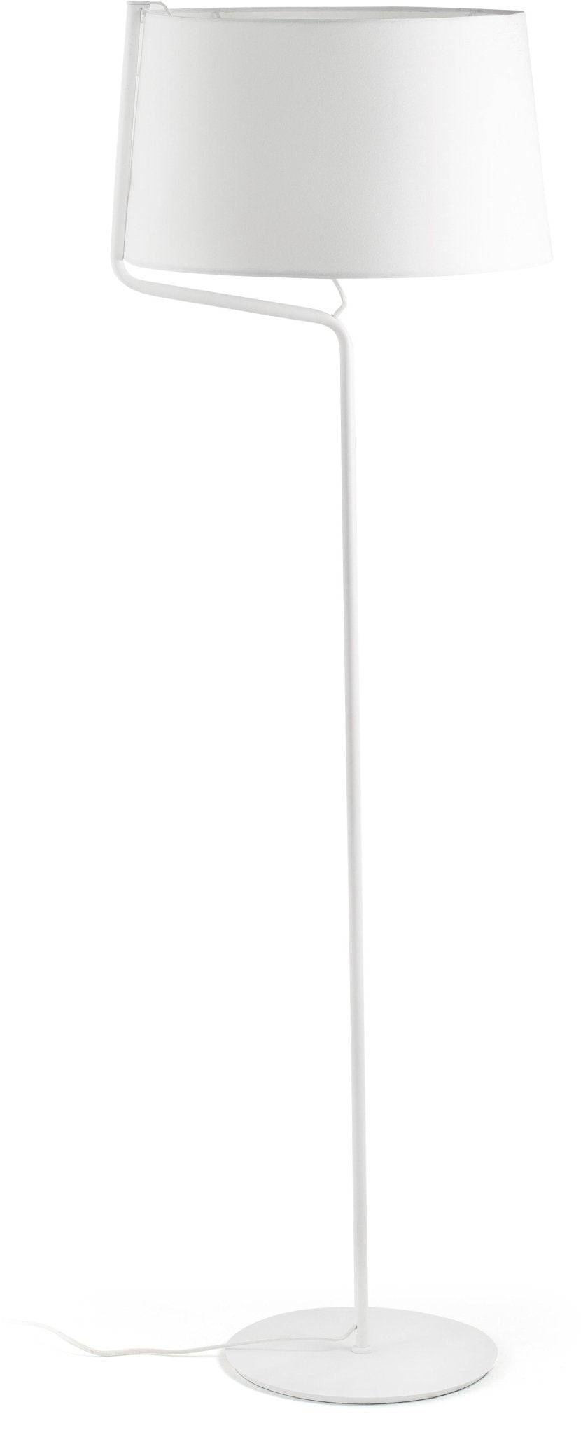 Lampadaire Berni blanc - Faro Barcelona - The Cool Republic