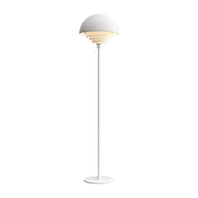 Lampadaire blanc 150 cm Motown - Herstal - The Cool Republic