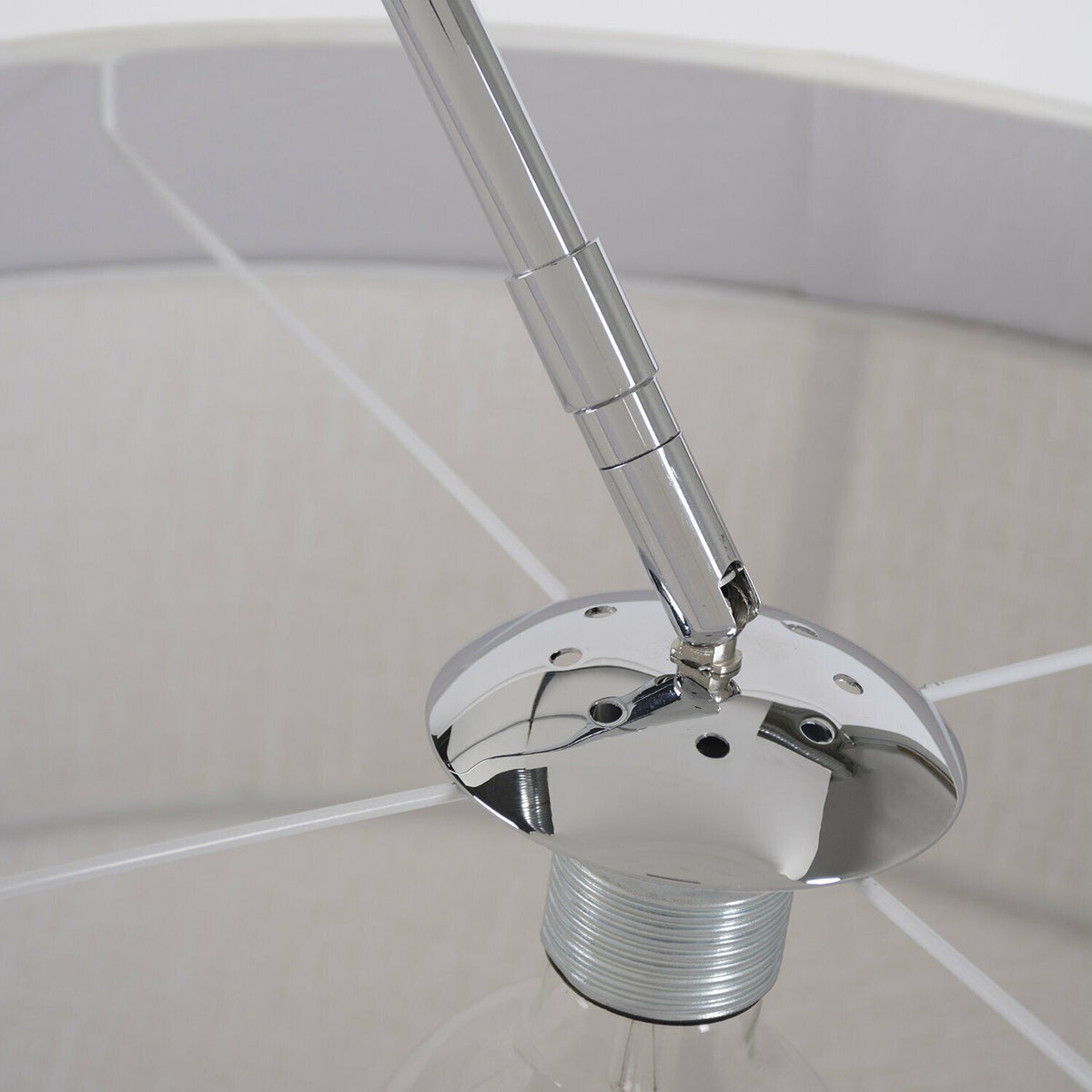 Lampadaire blanc 68 cm Cosiness - Market set - The Cool Republic