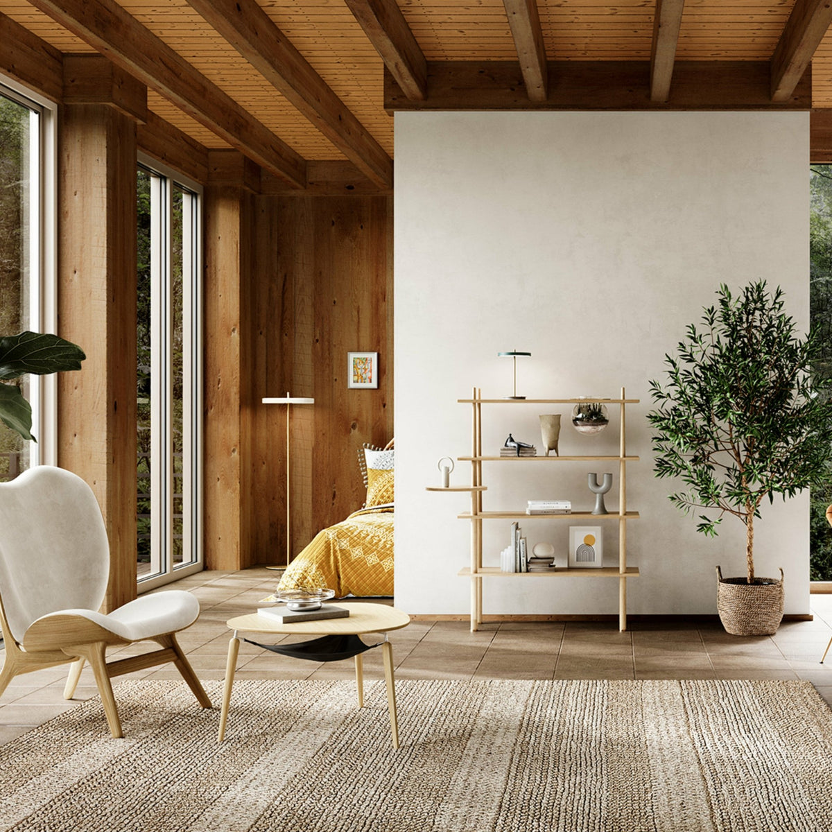 Lampadaire blanc Asteria - UMAGE - The Cool Republic
