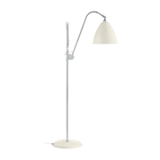 White floor lamp base silver plated brass 21 cm BL3 - Gubi - The Cool Republic
