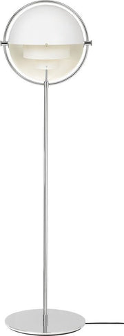 Lampadaire blanc base argenté Multi - Lite - Gubi - The Cool Republic