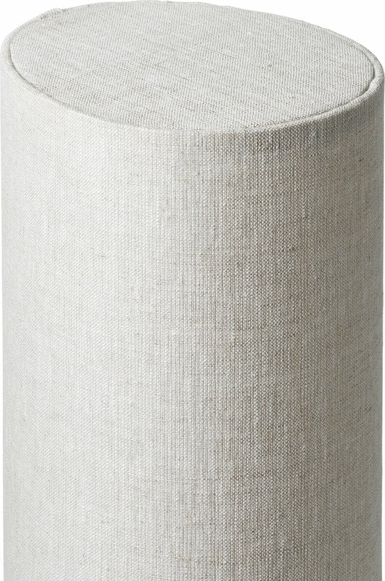 Lampadaire blanc base en marbre gris 120 cm Unbound - Gubi - The Cool Republic