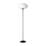 Lampadaire blanc base noir 150 cm Stemlite - Gubi - The Cool Republic