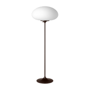 Lampadaire blanc base rouge foncé 110 cm Stemlite - Gubi - The Cool Republic