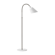 Lampadaire blanc détail bronze Anniversary Edition Bellevue AJ7 - &tradition - The Cool Republic
