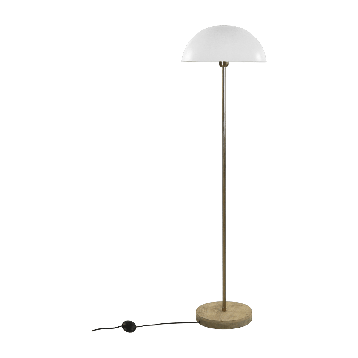Lampadaire blanc en fer Suzette - Pomax - The Cool Republic