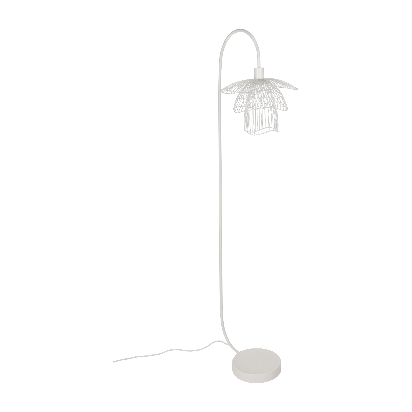 Lampadaire blanc Papillon - Forestier - The Cool Republic