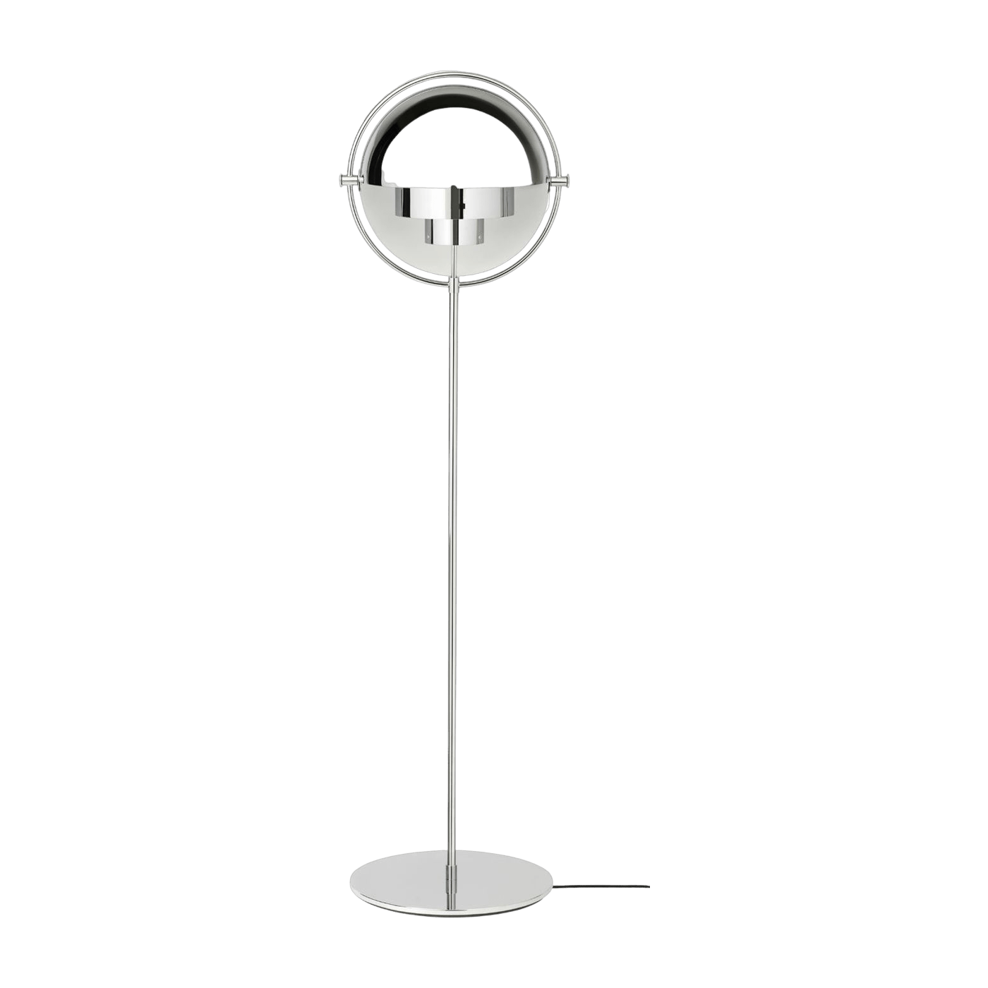 Lampadaire chromé Multi-Lite - Gubi - The Cool Republic