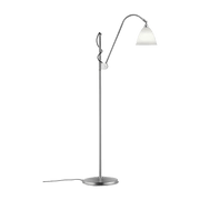 Lampadaire crème base argenté en laiton 16 cm BL3 - Gubi - The Cool Republic