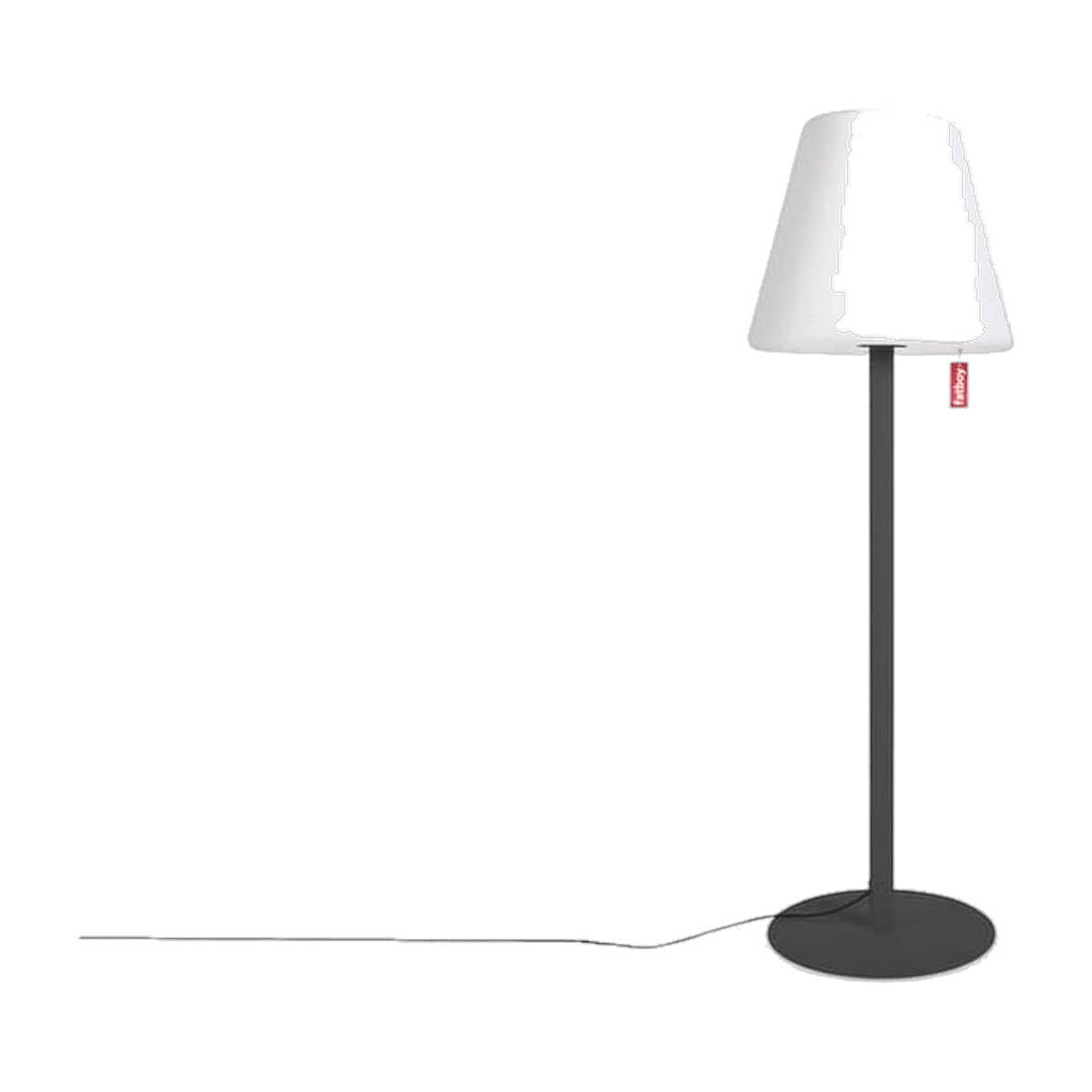 Lampadaire de jardin en métal gris anthracite 182cm Edison the Giant - Fatboy - The Cool Republic