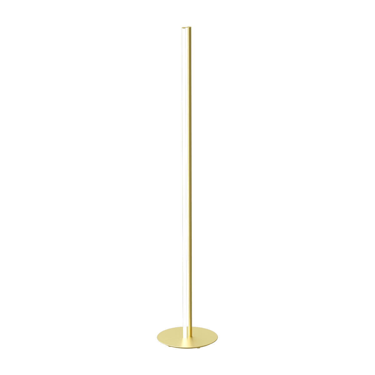Lampadaire design en acier anodisé champagne 200 cm Coordinates - Flos - The Cool Republic