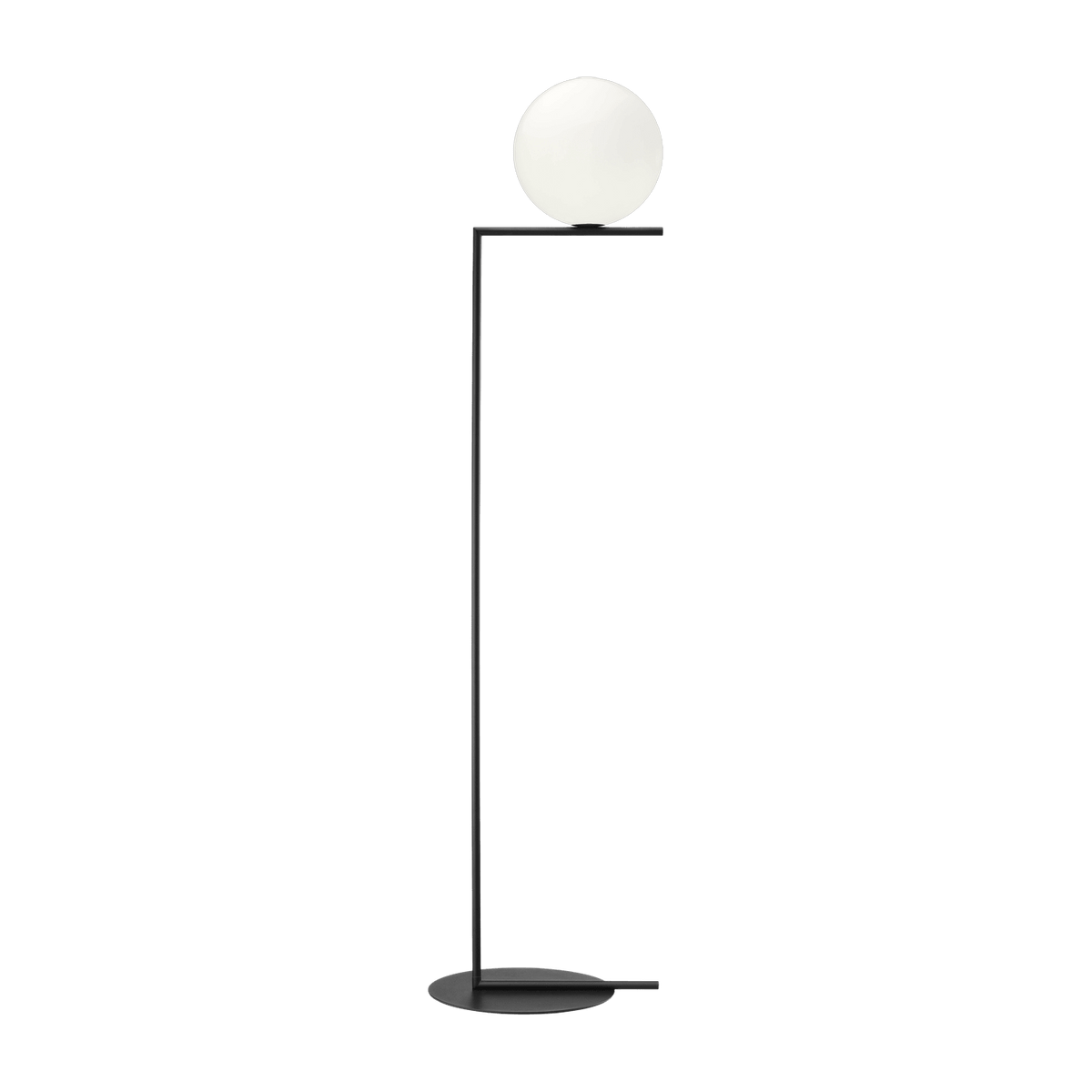 Lampadaire design en acier noir 185 cm IC - Flos - The Cool Republic