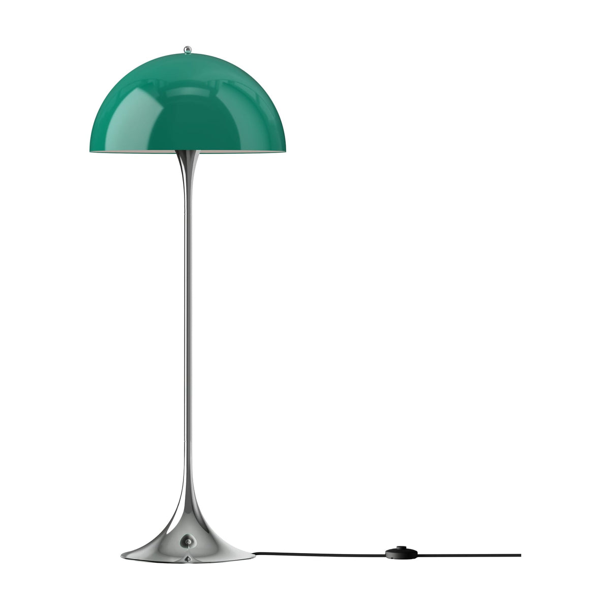 Lampadaire design en acrylique vert 129cm Panthella - Louis Poulsen — vue 4
