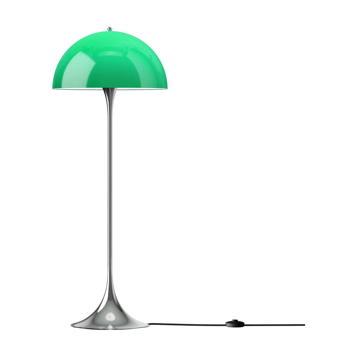 Lampadaire design en acrylique vert 129cm Panthella - Louis Poulsen