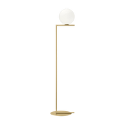 Lampadaire design en laiton satiné 135 cm IC - Flos - The Cool Republic