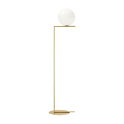 Lampadaire design en laiton satiné 185 cm IC - Flos - The Cool Republic