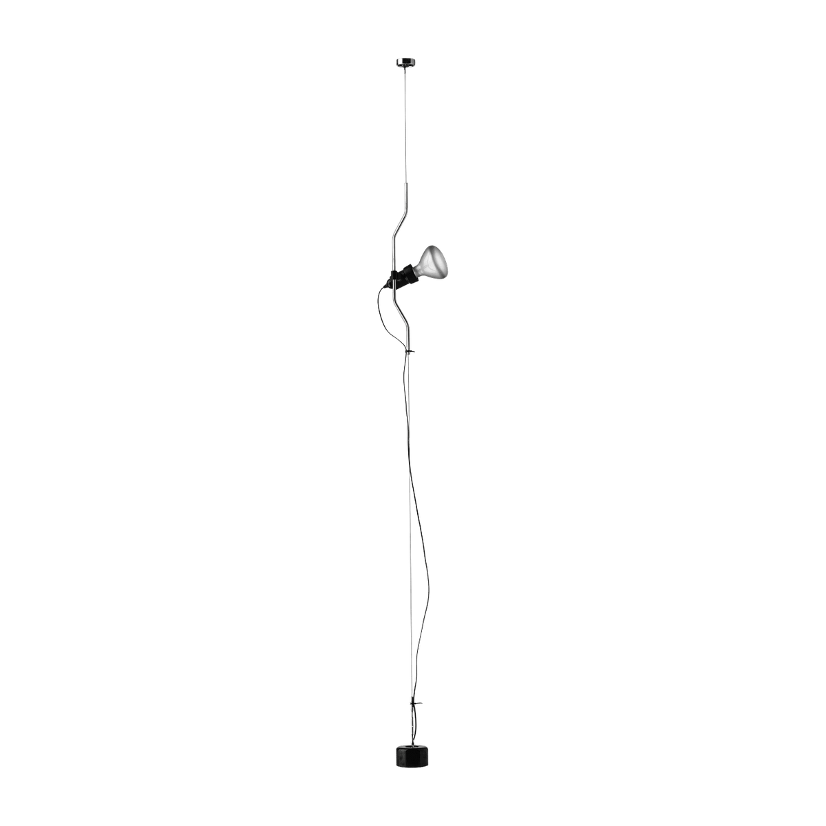 Lampadaire design nickel Parentesi dimmer - Flos - The Cool Republic