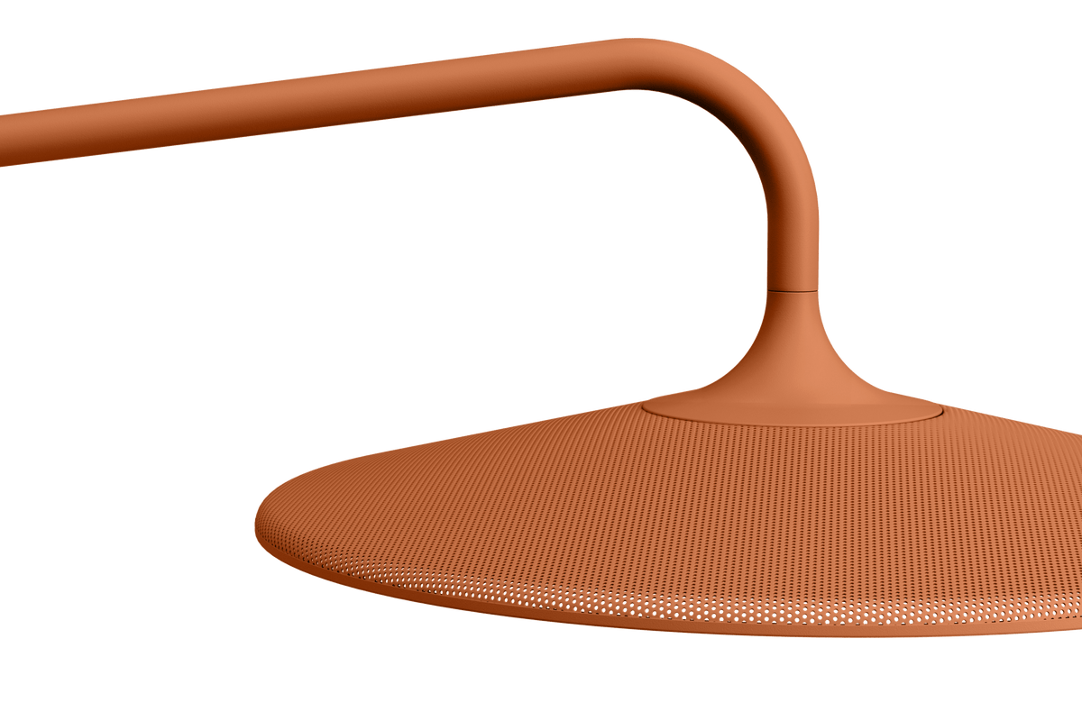 Lampadaire d'extérieur en aluminium terracotta 180x84x233cm Archigrande - Fatboy - The Cool Republic