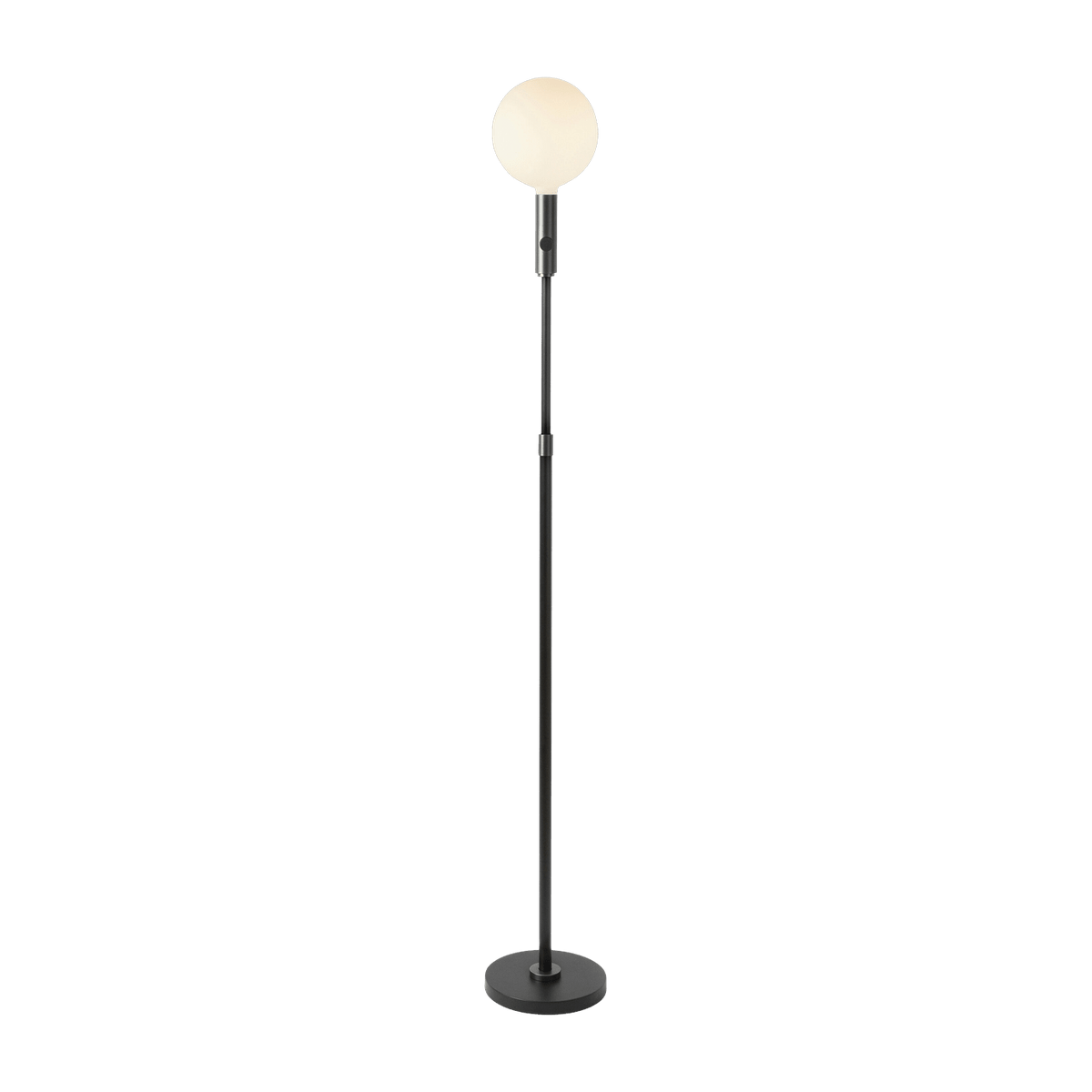 Lampadaire dimmable en acier noir 170 cm Poise - Tala - The Cool Republic