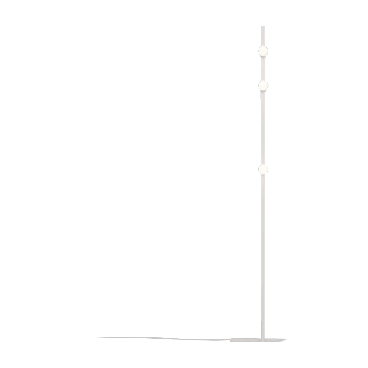 Lampadaire en acier blanc Dot - Lambert & Fils - The Cool Republic