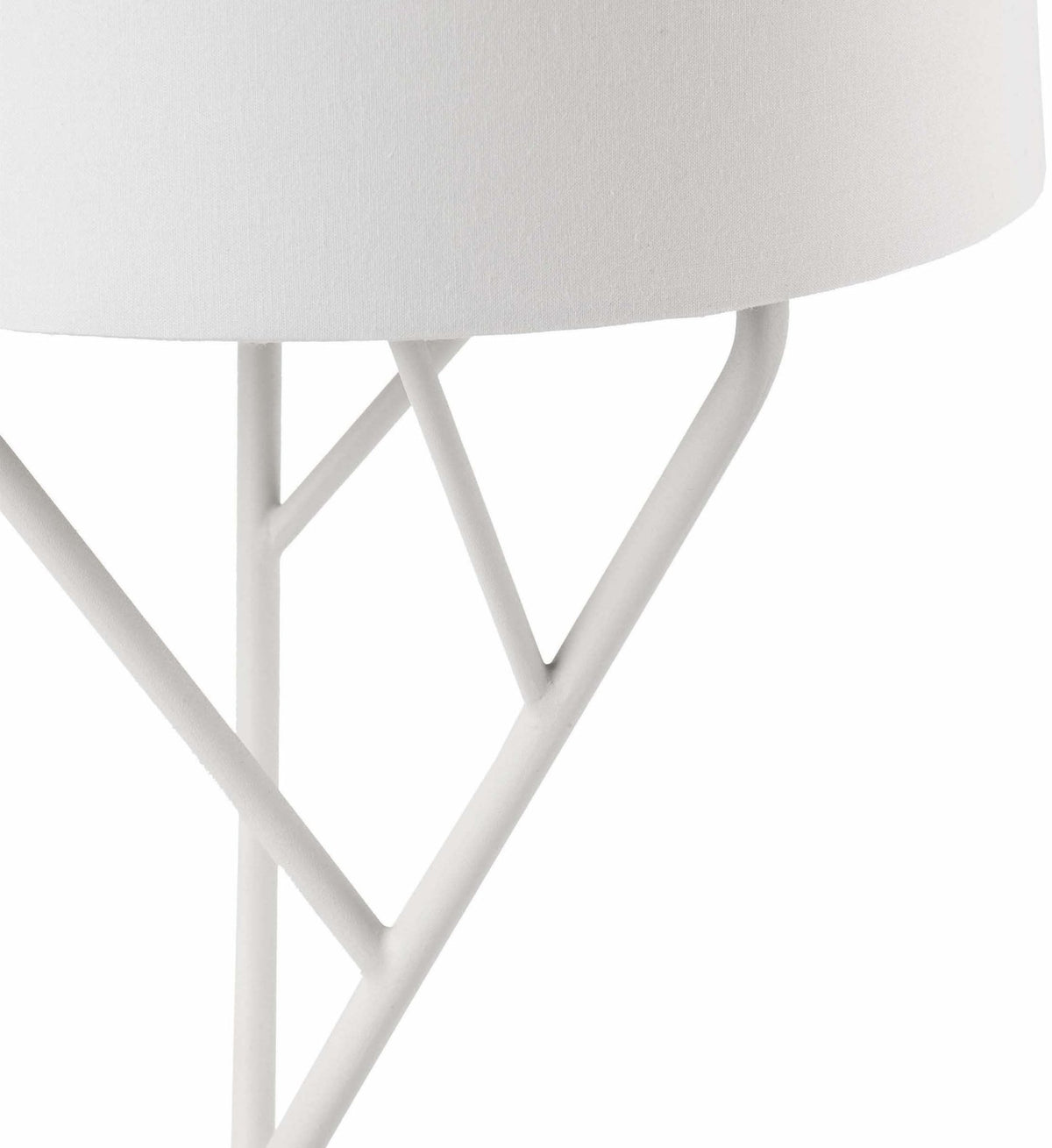Lampadaire en acier blanc Tree - Faro Barcelona - The Cool Republic