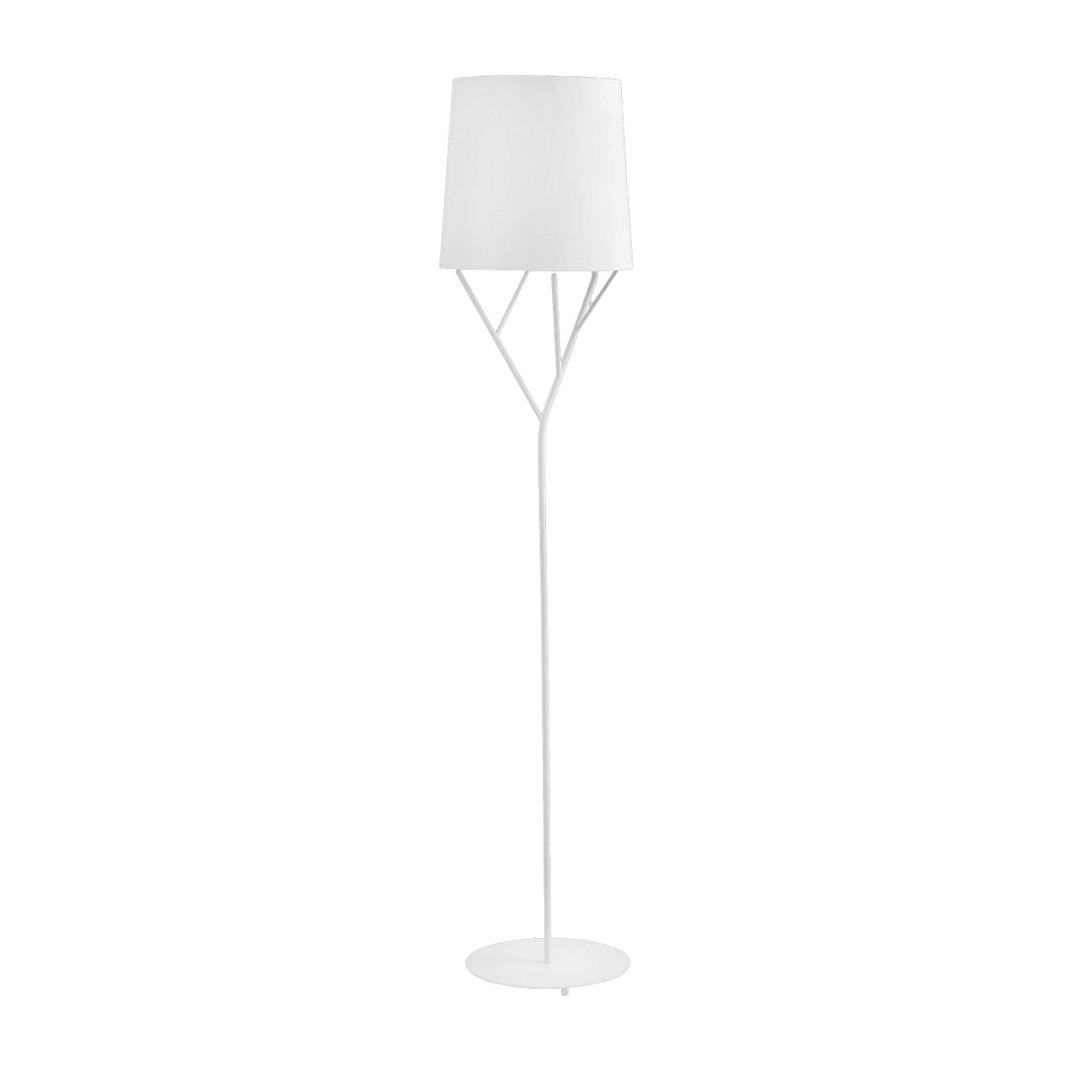 Lampadaire en acier blanc Tree - Faro Barcelona - The Cool Republic