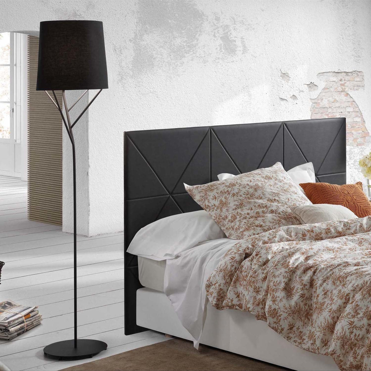 Lampadaire en acier blanc Tree - Faro Barcelona - The Cool Republic