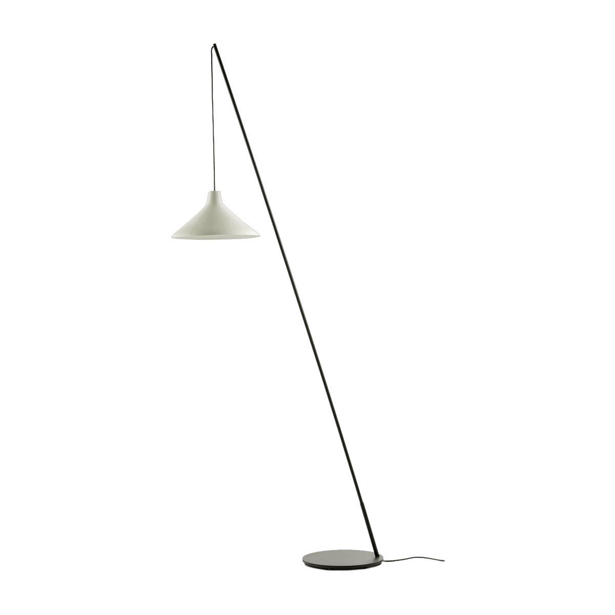 Lampadaire en acier et porcelaine blanc 196 cm Seam - Serax - The Cool Republic