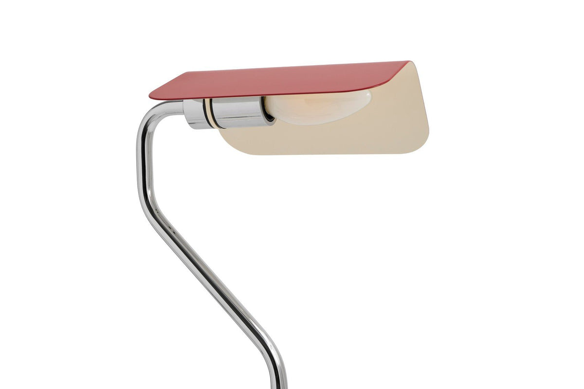 Lampadaire en acier rouge 22x110cm Apex - Hay - The Cool Republic