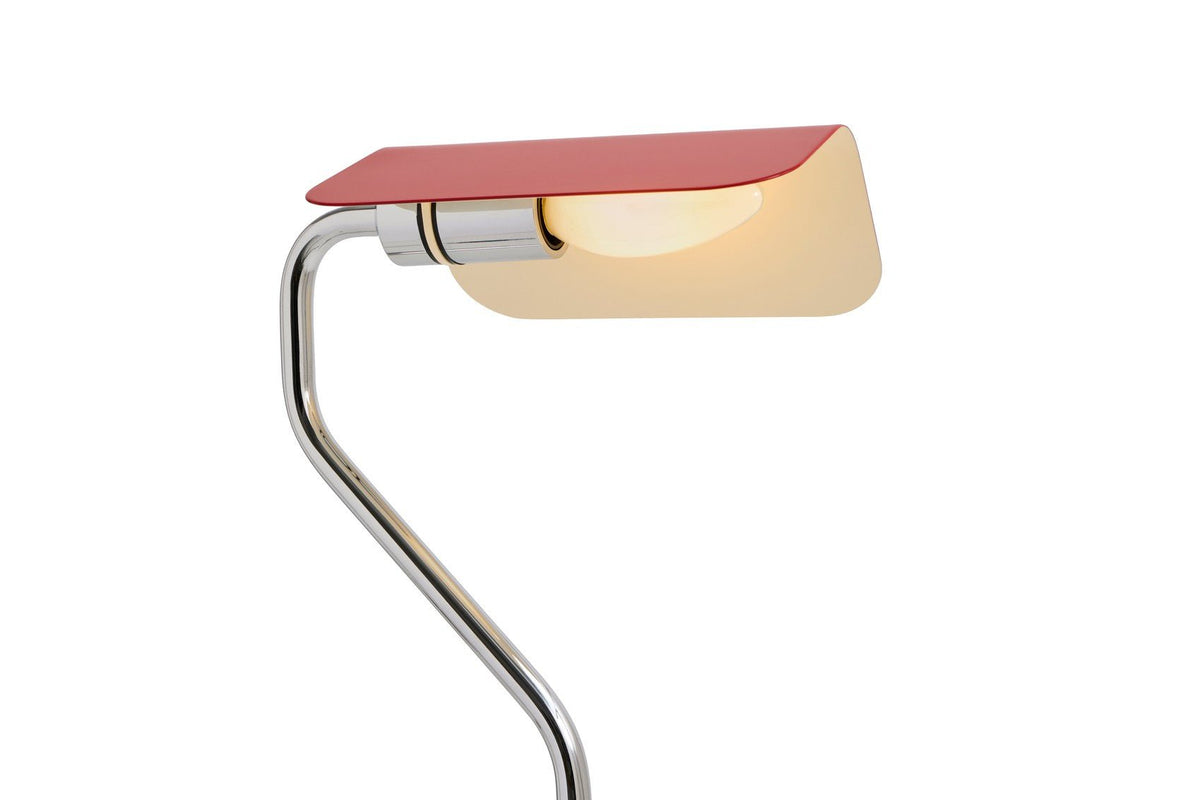 Lampadaire en acier rouge 22x110cm Apex - Hay - The Cool Republic