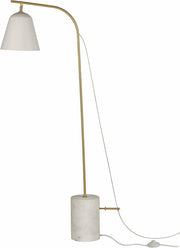 Lampadaire en aluminium blanc Line One - NORR11 - The Cool Republic