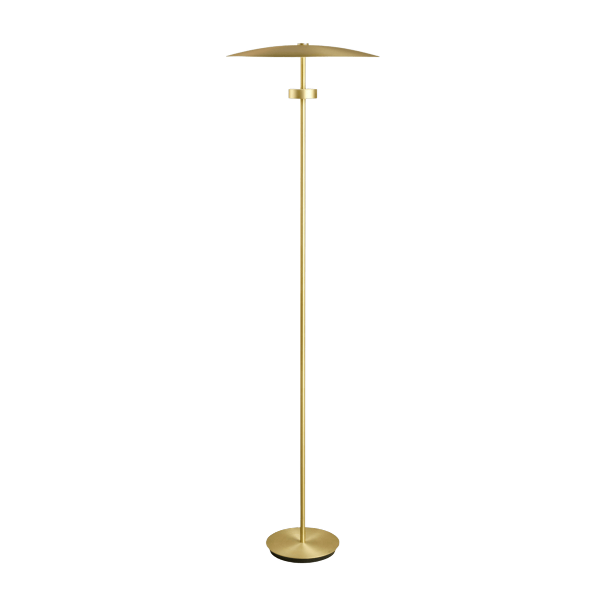 Lampadaire en aluminium doré Reflection - Bolia - The Cool Republic