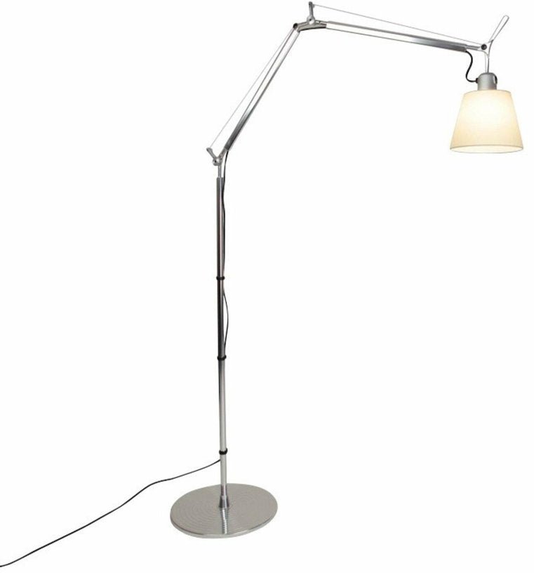 Lampadaire en aluminium et parchemin naturel Tolomeo - Artemide - The Cool Republic
