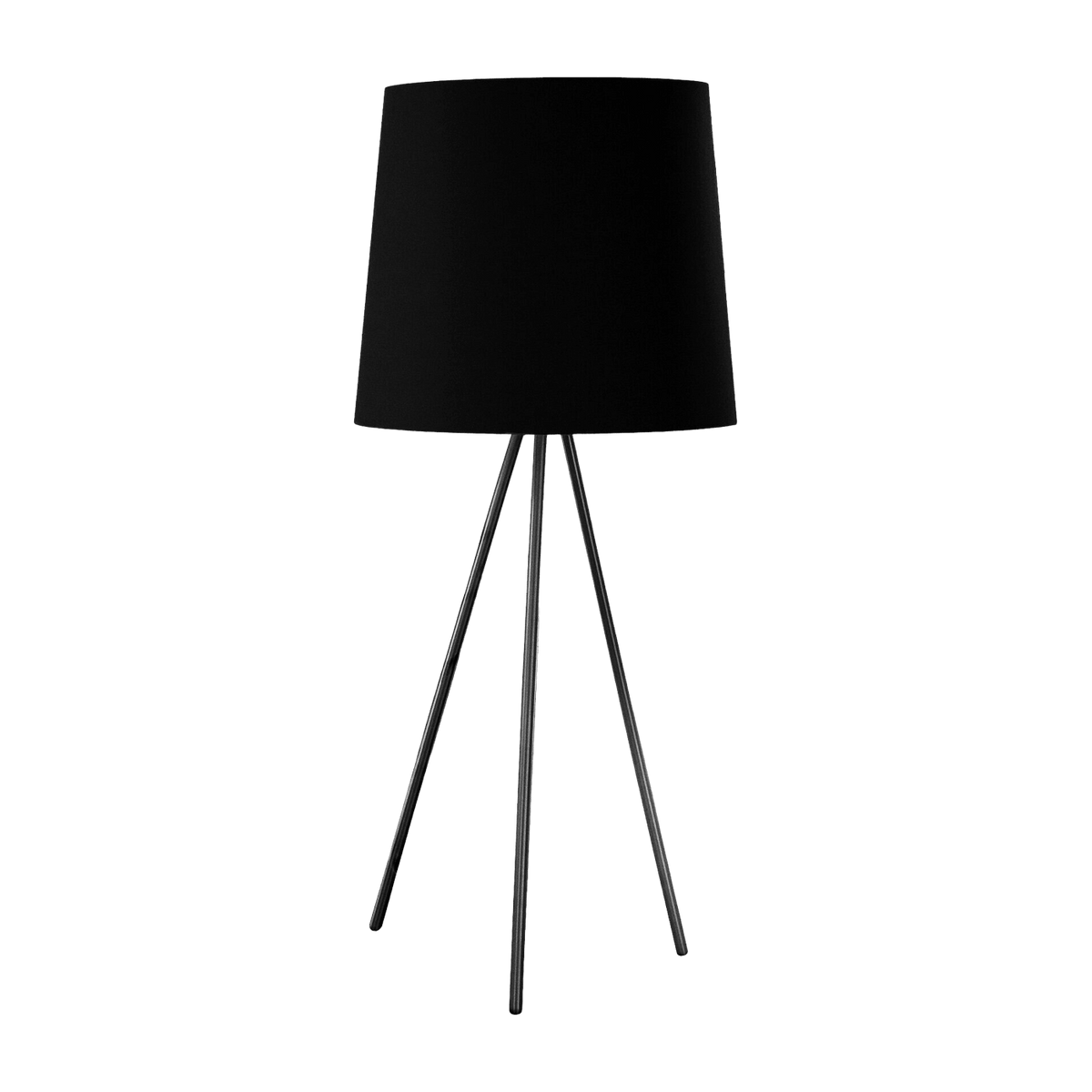 Lampadaire en aluminium et tissu noir 192 cm Eva - Martinelli Luce - The Cool Republic