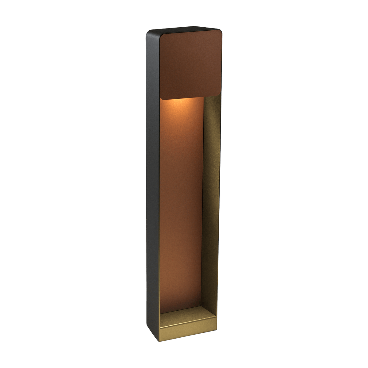 Lab B 60 Grey and Copper Aluminum Floor Lamp - Marset - The Cool Republic