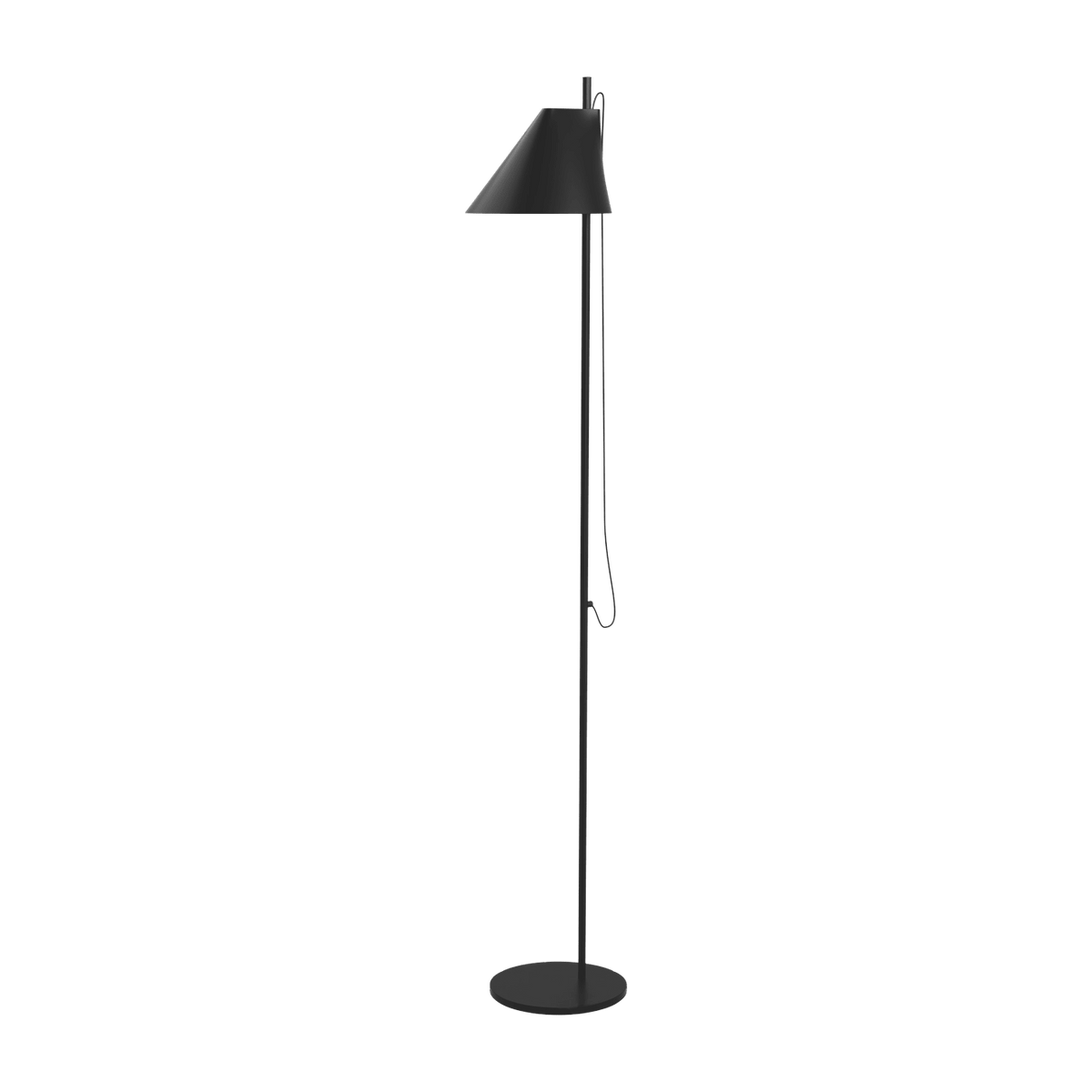 Lampadaire en aluminium noir 150 cm Yuh - Louis Poulsen - The Cool Republic