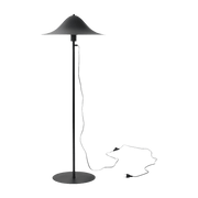 Lampadaire en aluminium noir Hans - Pholc - The Cool Republic