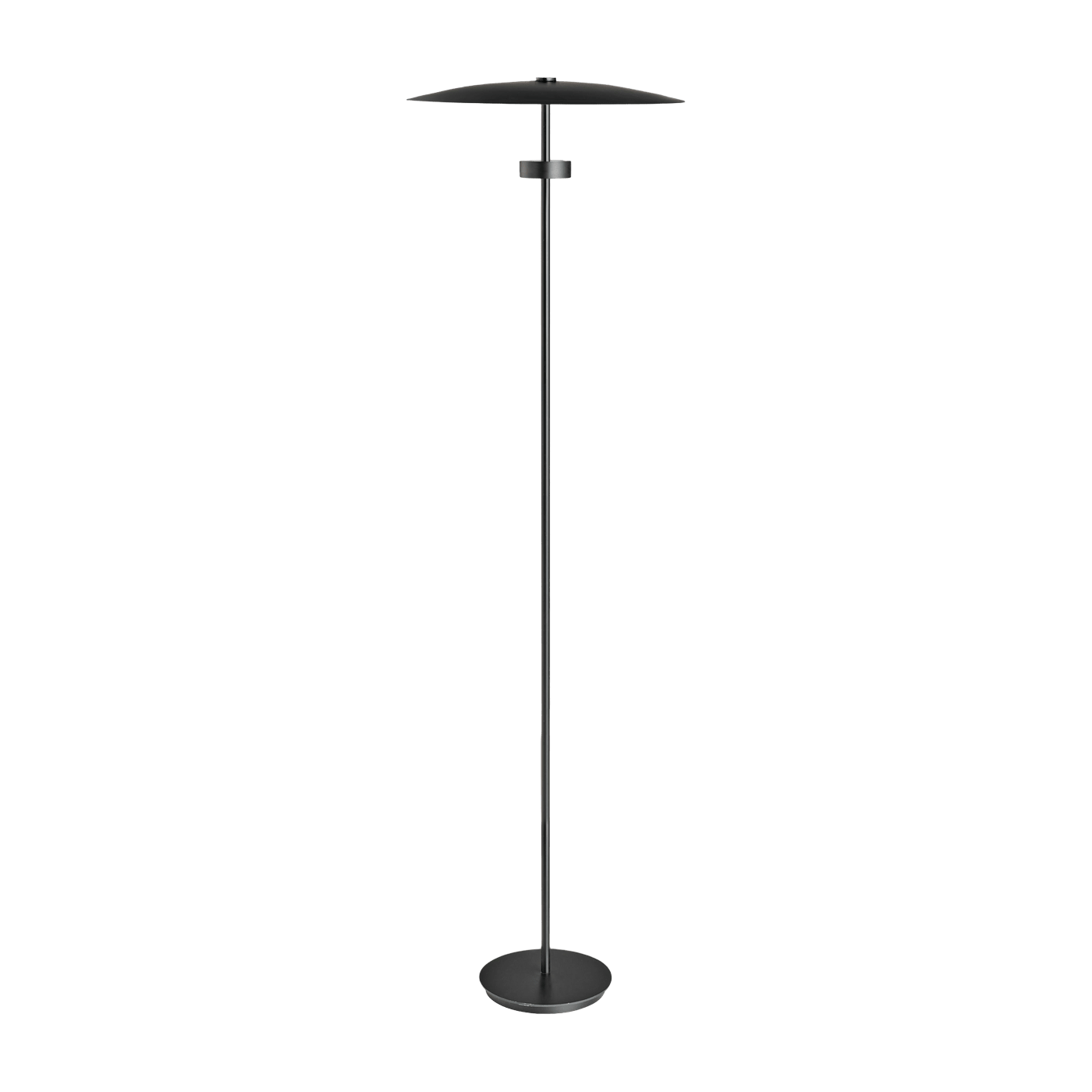 Lampadaire en aluminium noir mat Reflection - Bolia - The Cool Republic