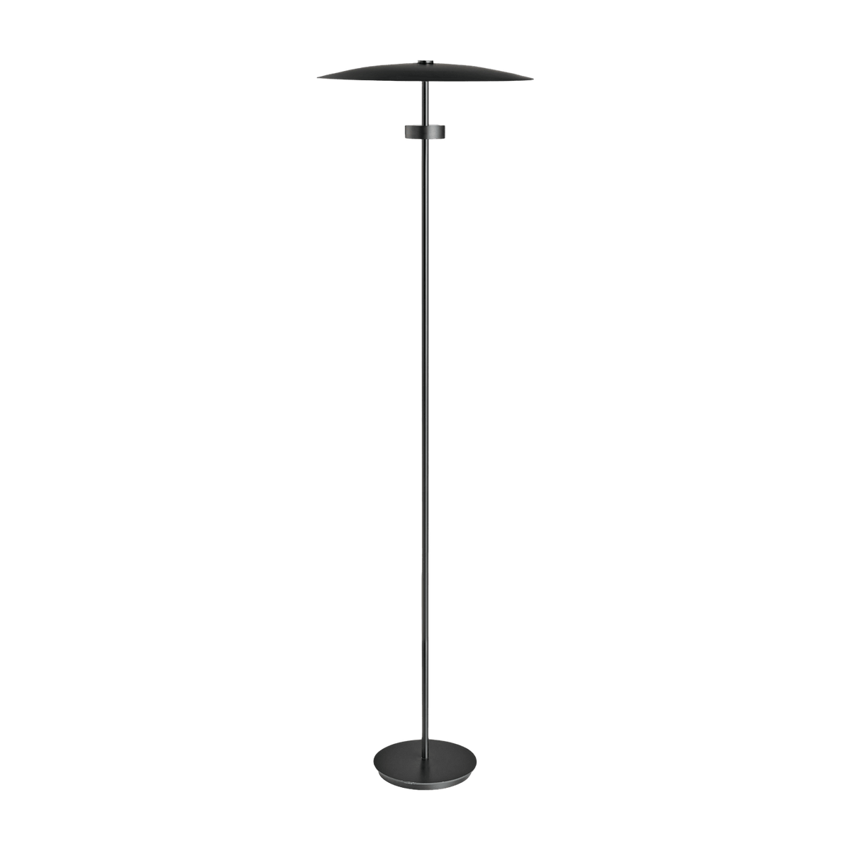 Lampadaire en aluminium noir mat Reflection - Bolia - The Cool Republic
