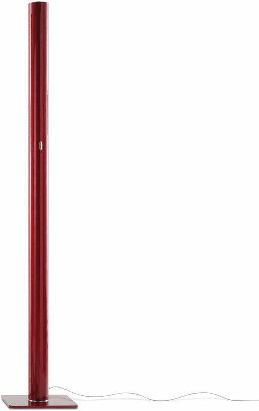 Lampadaire en aluminium rouge Ilio - Artemide - The Cool Republic