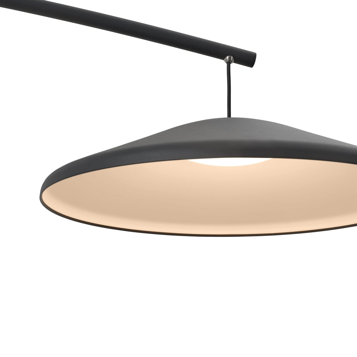 Lampadaire en béton et acier anthracite noir 188cm Contra - Muuto — vue 21