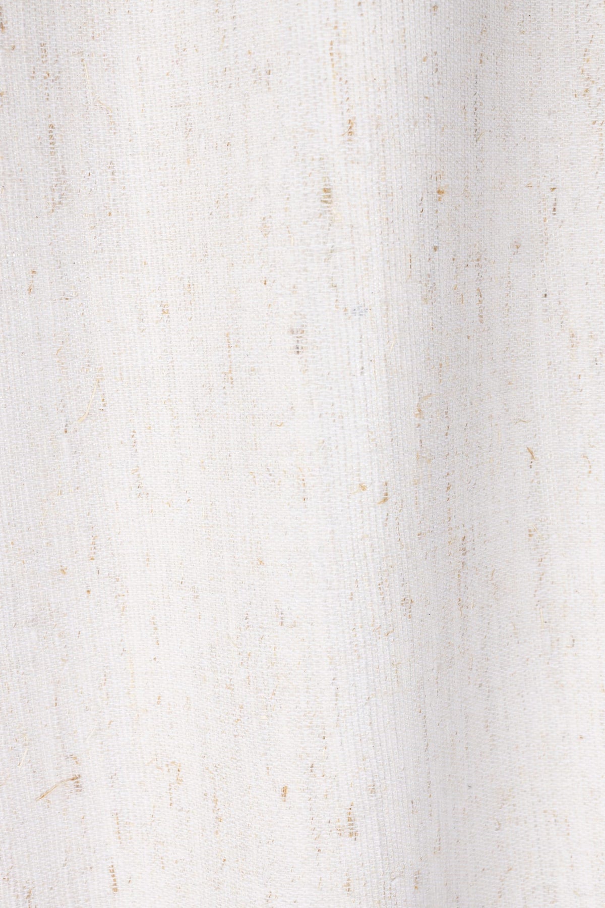 Lampadaire en bois d’hévéa et tissu blanc 149cm Scallop - Dutchbone — vue 7