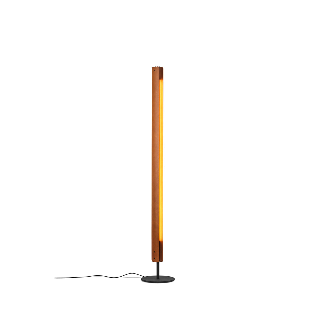 Lampadaire en bois de frêne 29x210x185 Seki Han - Flos - The Cool Republic