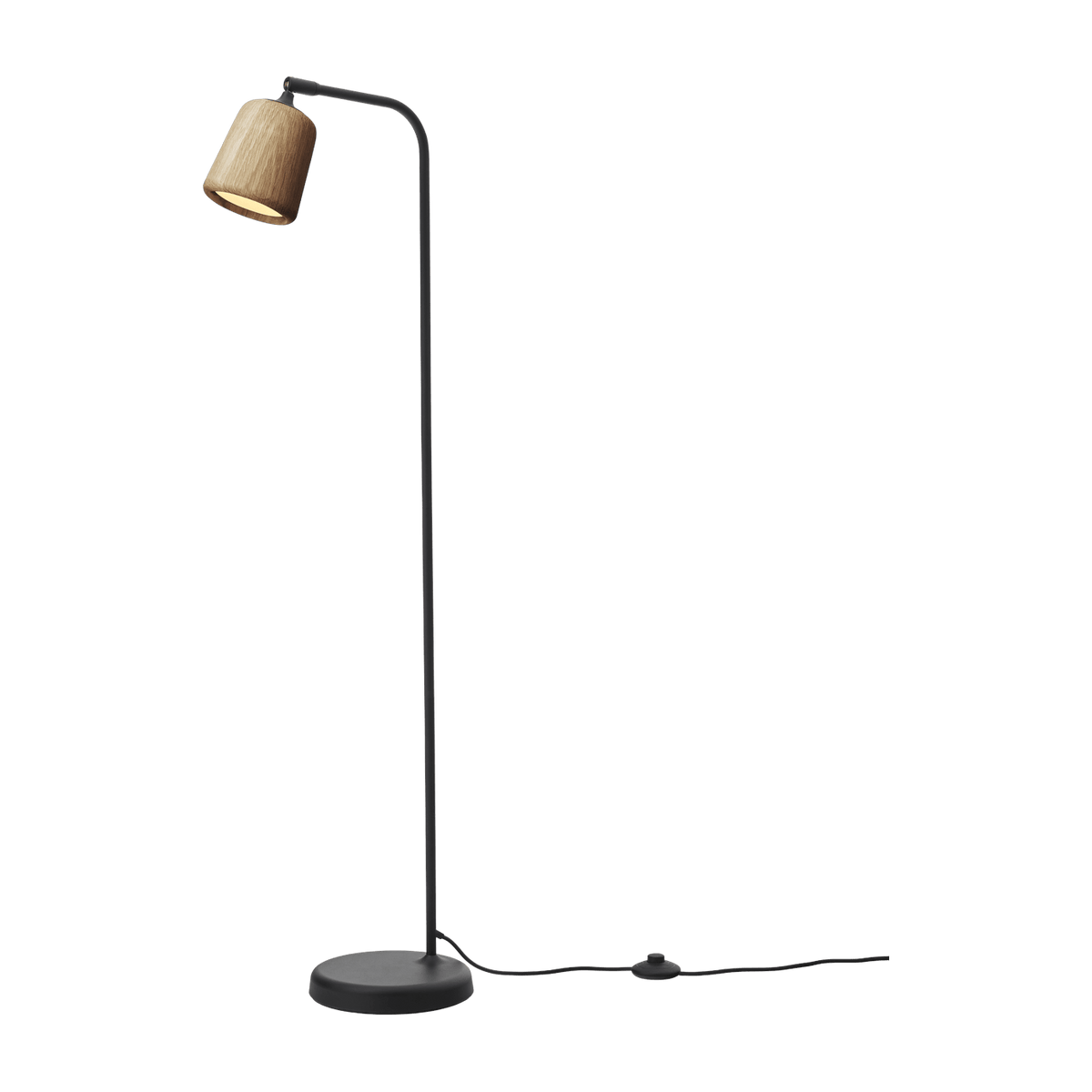 Lampadaire en chêne naturel 125 cm Material - New Works - The Cool Republic