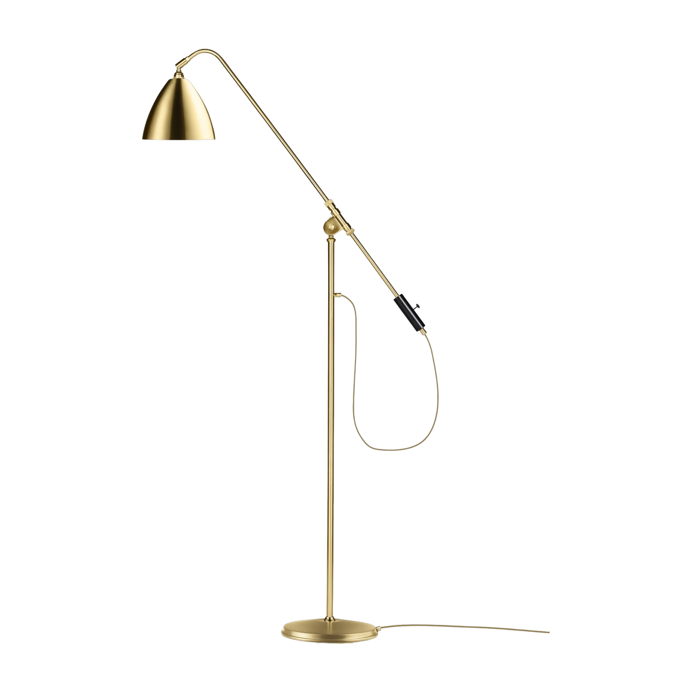 Lampadaire en laiton Bestlite BL4 - Gubi - The Cool Republic