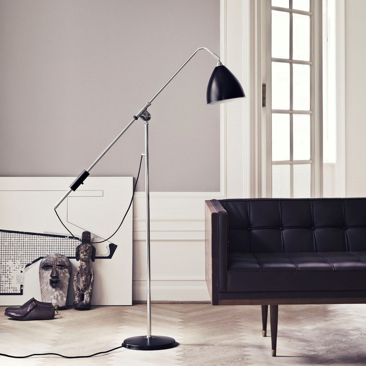 Lampadaire en laiton Bestlite BL4 - Gubi - The Cool Republic