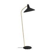 Lampadaire en laiton et métal noir G-10 - Gubi - The Cool Republic