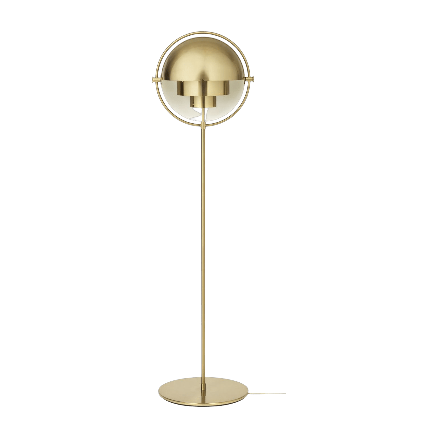 Lampadaire en laiton Multi-Lite - Gubi - The Cool Republic