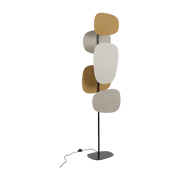 Lampadaire en lin 174 cm Screen 70's - Market set - The Cool Republic